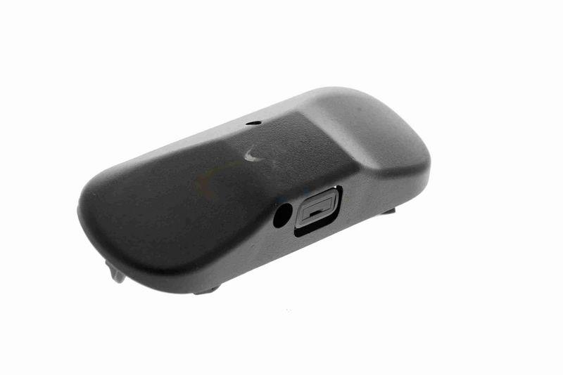 VEMO V10-08-0318 Waschwasserdüse, Scheibenreinigung unbeheizt, Fächerdüse für VW