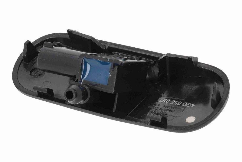 VEMO V10-08-0366 Waschwasserdüse, Scheibenreinigung links, beheizt vorne links/ beheizt für VW