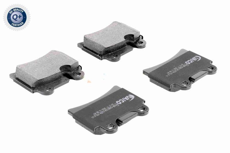 VAICO V10-8297 Bremsbelagsatz, Scheibenbremse Hinterachse, System: Brembo Wva : 24097 f&uuml;r VW