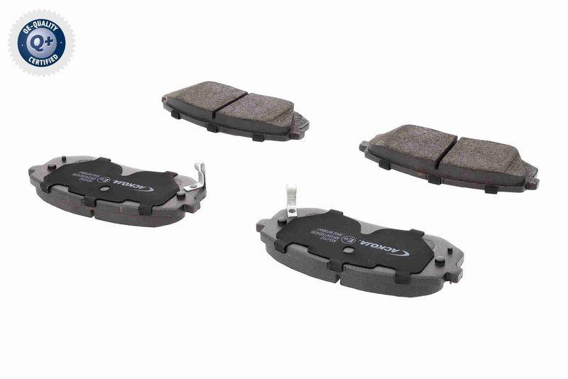 ACKOJA A53-0142 Bremsbelagsatz, Scheibenbremse f&uuml;r KIA