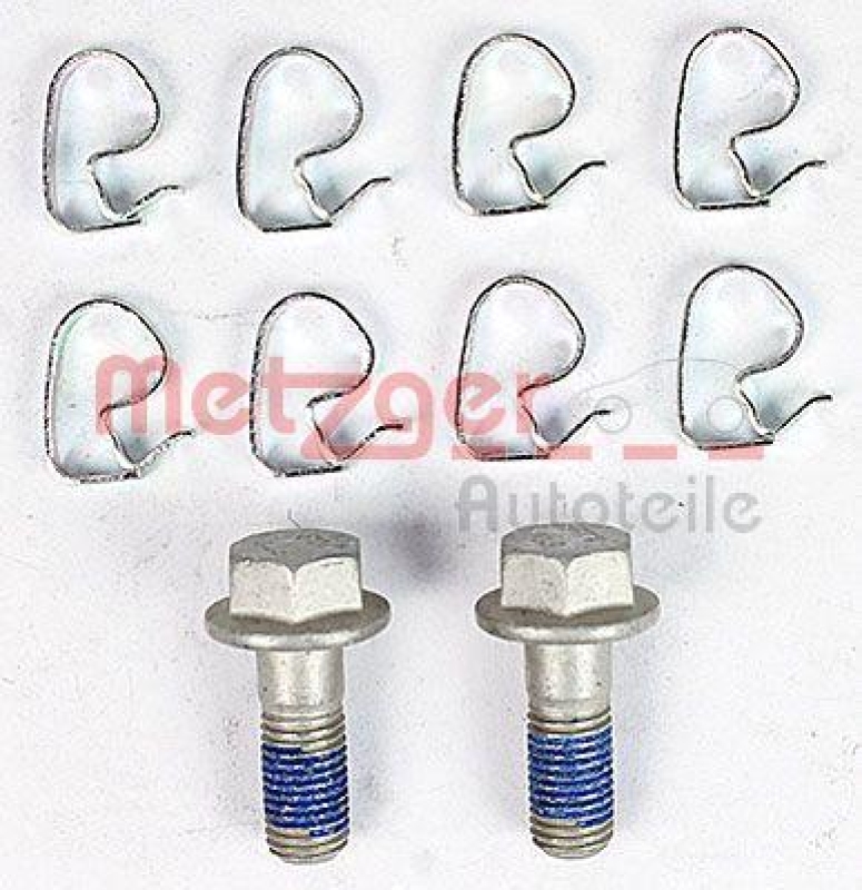 METZGER 1170795 Bremsbelagsatz, Scheibenbremse WVA 25 583/584