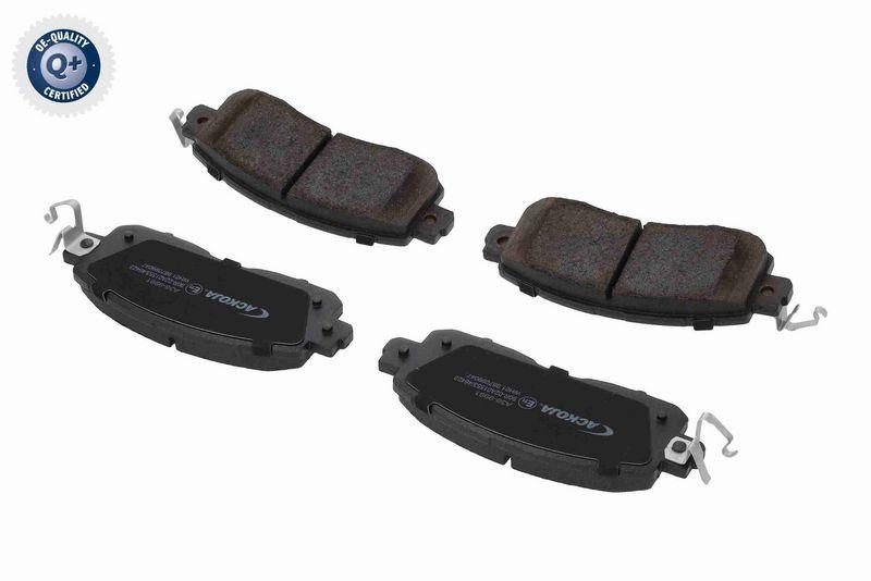 ACKOJA A38-9991 Bremsbelagsatz, Scheibenbremse f&uuml;r NISSAN