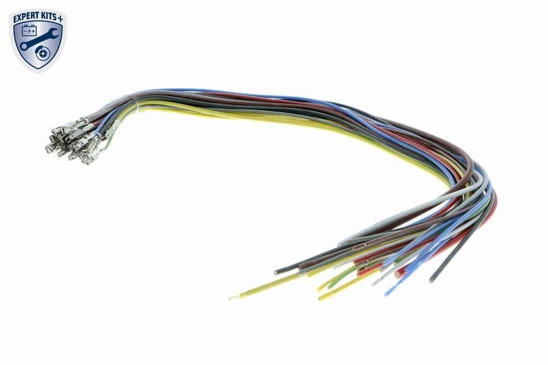 VEMO V10-83-0082 Reparatursatz, Kabelsatz T&uuml;r - vorne 400 mm, 28-Adrig, mit W&auml;rmes f&uuml;r VW