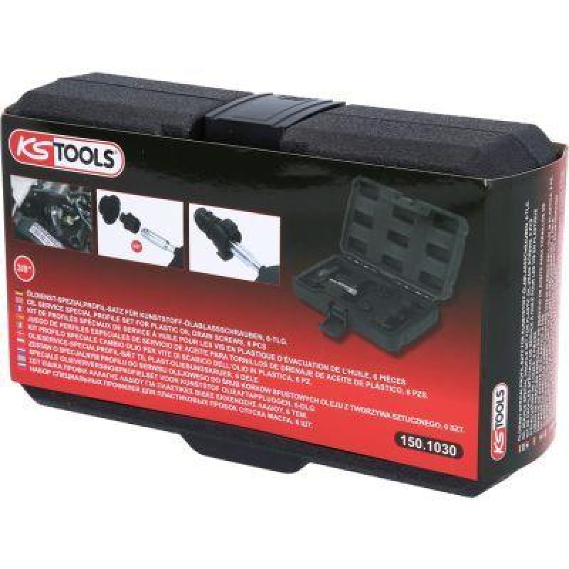 KS TOOLS 150.1030 Öldienst-Spezialprofil-Satz