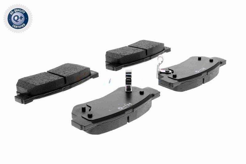 ACKOJA A52-0073 Bremsbelagsatz, Scheibenbremse Hinterachse - Mando, mit Akustischer Ver f&uuml;r HYUNDAI