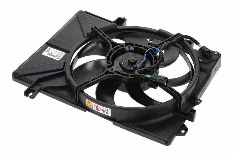 ACKOJA A52-01-0007 Lüfter, Motorkühlung Ø 360 mm, 120 W, 12 V - für HYUNDAI