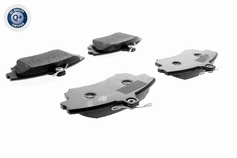 ACKOJA A37-0025 Bremsbelagsatz, Scheibenbremse Vorderachse - Lucas, mit Akustischer Ver f&uuml;r MITSUBISHI