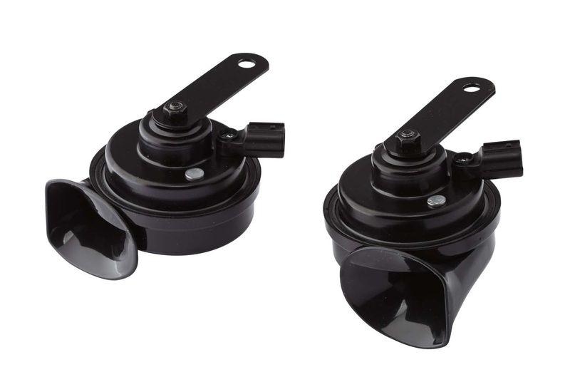 HELLA 3FH 012 010-121 Trompetenhorn TE26Set 12V 110dB A 400/500Hz 2-Klang