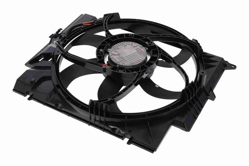 VEMO V20-01-0019 L&uuml;fter, Motork&uuml;hlung 400 W, 490mm, mit Rahmen f&uuml;r BMW