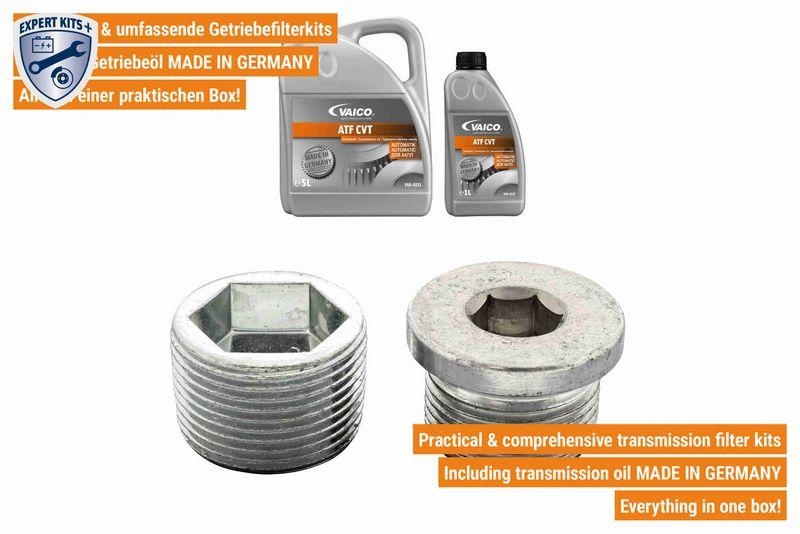 VAICO V10-5540 Teilesatz, Automatikgetriebe-Ölwechsel Stufenlos Cvt (01J) für VW
