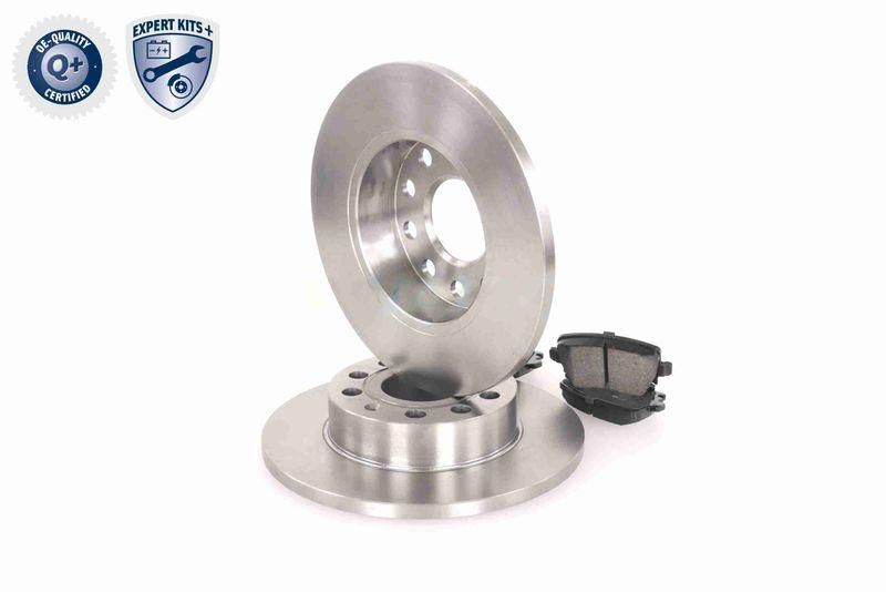 VAICO V10-6624 Bremsensatz, Scheibenbremse Hinterachse f&uuml;r VW