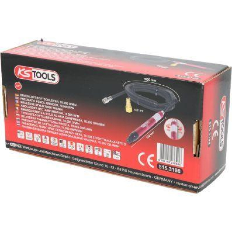 KS TOOLS 515.3198 Druckluft Stabschleifer