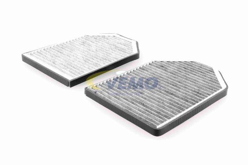 VEMO V10-31-5001 Filtersatz, Innenraumluft 282x203x28 mm, Kunststoffrahmen für VW