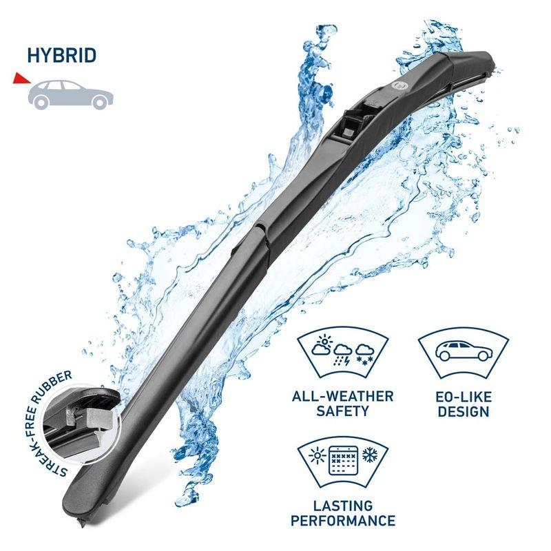 HELLA 9XW 204 584-191 Wischer HYBRID H48 Vorne 475mm