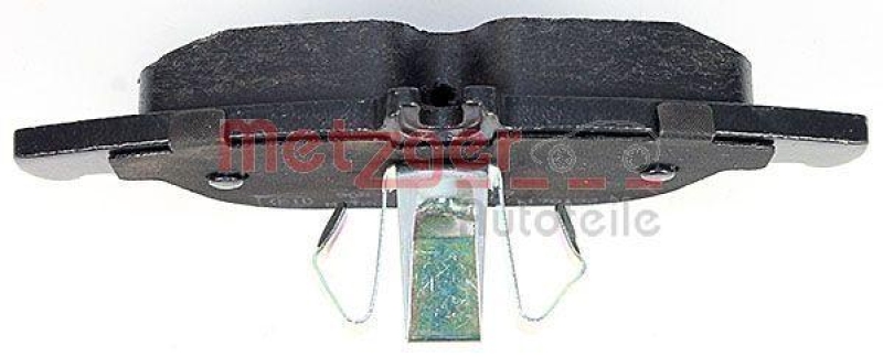 METZGER 1170132 Bremsbelagsatz, Scheibenbremse WVA 24 253