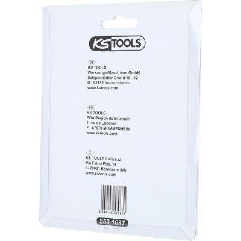 KS TOOLS 550.1687 Batterieverschlussstopfenschraubendreher