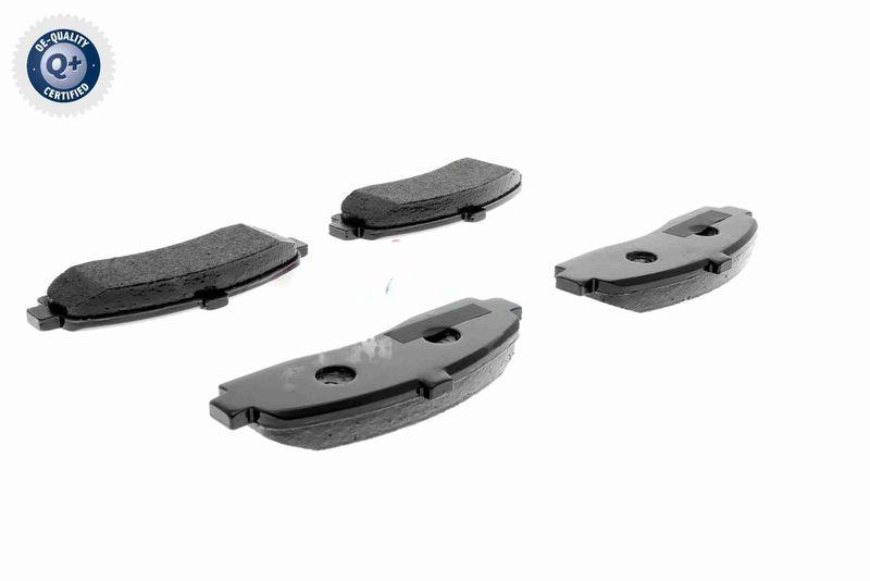 ACKOJA A38-0049 Bremsbelagsatz, Scheibenbremse Vorderachse - Akebono, ohne Verschlei&szlig;ko f&uuml;r NISSAN