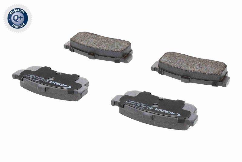 ACKOJA A38-0052 Bremsbelagsatz, Scheibenbremse Hinterachse - Sumitomo, mit Akustischer f&uuml;r NISSAN