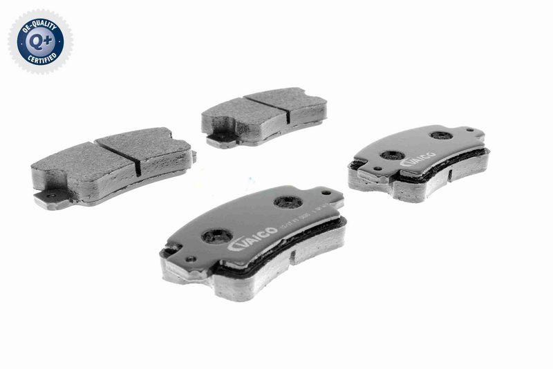 VAICO V46-0150 Bremsbelagsatz, Scheibenbremse Vorderachse Wva: 20488, 20489, 20570, 20 f&uuml;r RENAULT