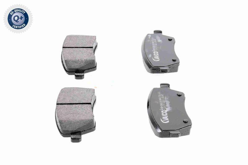 VAICO V46-0157 Bremsbelagsatz, Scheibenbremse Vorderachse Wva: 23973, Lucas - Girling f&uuml;r RENAULT