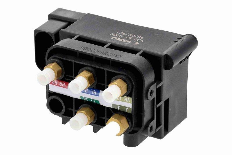 VEMO V30-51-0009 Ventil, Druckluftanlage mit Anschlussadaptern für MERCEDES-BENZ