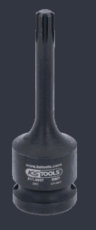 KS TOOLS 911.0937 1/2" Kraft-Bit-Stecknuss