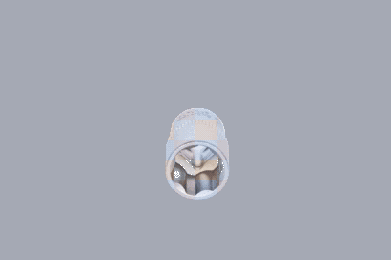 KS TOOLS 911.1410 1/4" Stecknuss 10mm matt