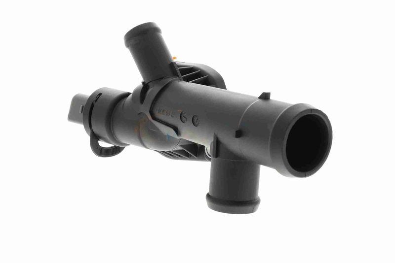 VAICO V10-5995 K&uuml;hlmittelflansch mit Dichtung und Sensor f&uuml;r VW