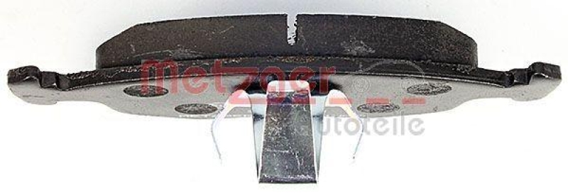 METZGER 1170308 Bremsbelagsatz, Scheibenbremse WVA 20 907