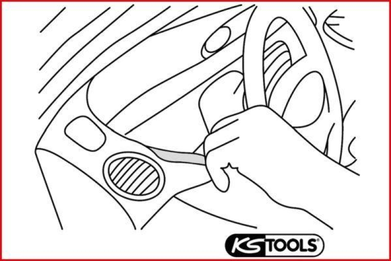 KS TOOLS 911.8120 Kunststoffkeilesatz