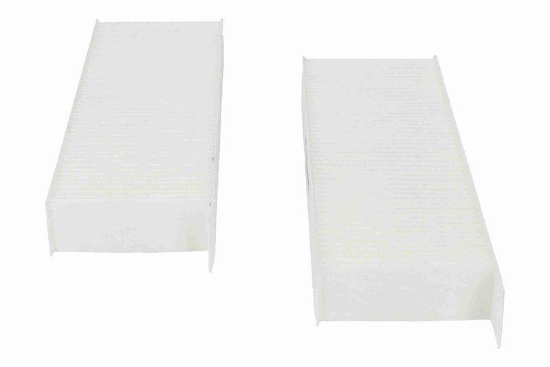 VEMO V22-30-0001 Filtersatz, Innenraumluft 255x82,5x29,5 mm, Textilrahmen Aktivkohl für CITROËN