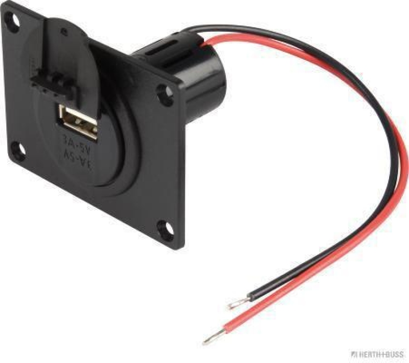 HERTH+BUSS 51306862 Steckdose 12 V - 24 V, 3000 mA