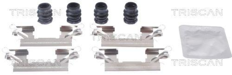 TRISCAN 8105 281597 Montagesatz, Scheibenbremsbelag f&uuml;r Peugeot, Nissan