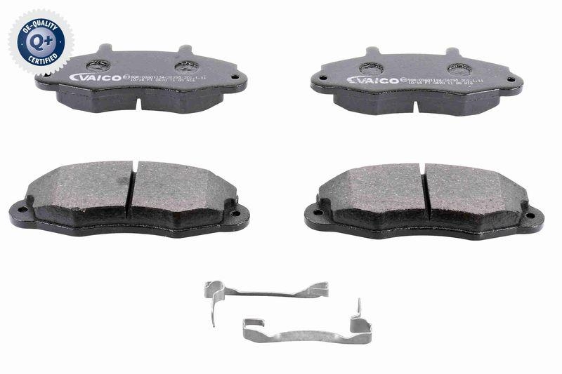VAICO V25-8104 Bremsbelagsatz, Scheibenbremse Vorderachse ohne Zubeh&ouml;r f&uuml;r FORD