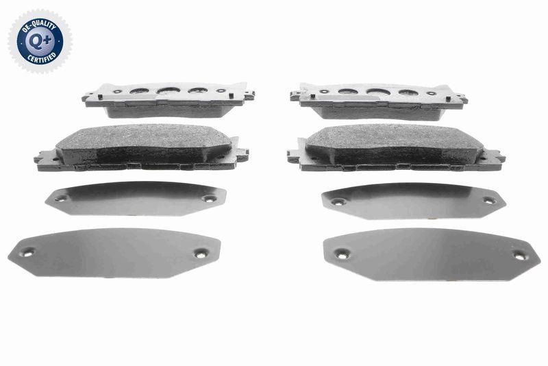 ACKOJA A70-0091 Bremsbelagsatz, Scheibenbremse Vorderachse - f&uuml;r TOYOTA