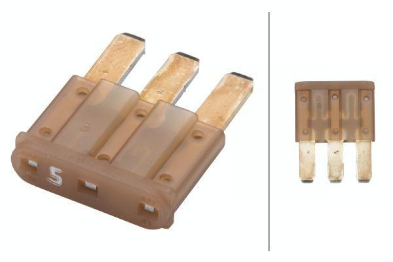 HELLA 8JS 218 230-012 Sicherung Micro3, hellbra