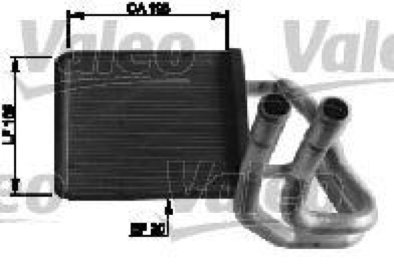VALEO 812437 Warmetauscher KIA Cerato