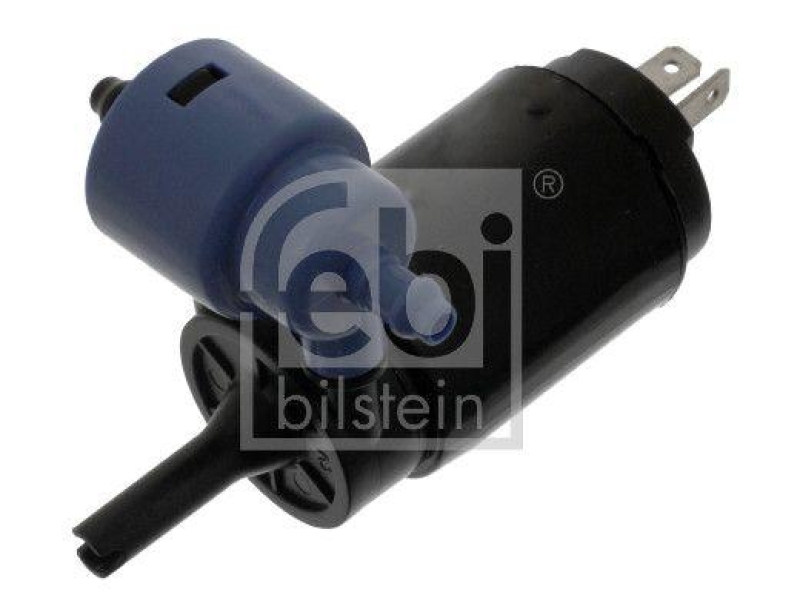 FEBI BILSTEIN 05244 Waschwasserpumpe f&uuml;r Scheibenreinigungsanlage f&uuml;r VW-Audi