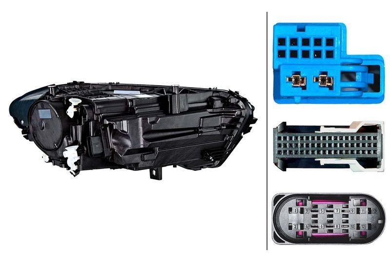 HELLA 1EX 015 390-711 Heckscheinwerfer links LED MB