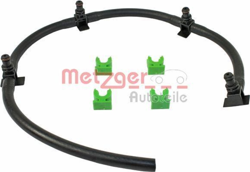 METZGER 0840012 Schlauch, Leckkraftstoff Reparatursatz f&uuml;r FIAT