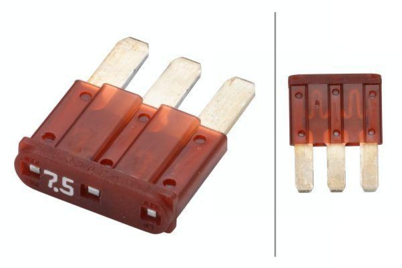 HELLA 8JS 218 230-042 Sicherung, braun