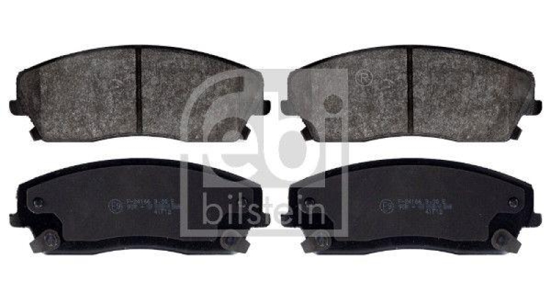 FEBI BILSTEIN 116108 Bremsbelagsatz f&uuml;r Chrysler