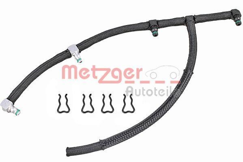 METZGER 0840017 Schlauch, Leckkraftstoff f&uuml;r MB