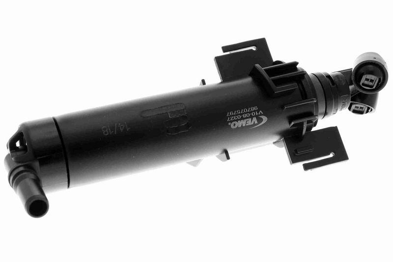 VEMO V10-08-0327 Waschwasserdüse, Scheinwerferreinigung mit Hubzylinder vorne links für VW