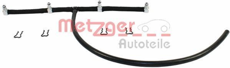 METZGER 0840019 Schlauch, Leckkraftstoff f&uuml;r CHEVROLET/OPEL/VAUXHALL