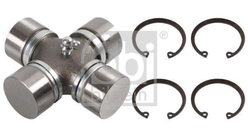 FEBI BILSTEIN 14509 Kreuzgelenk f&uuml;r Gelenkwelle, mit Schmiernippel f&uuml;r Mercedes-Benz