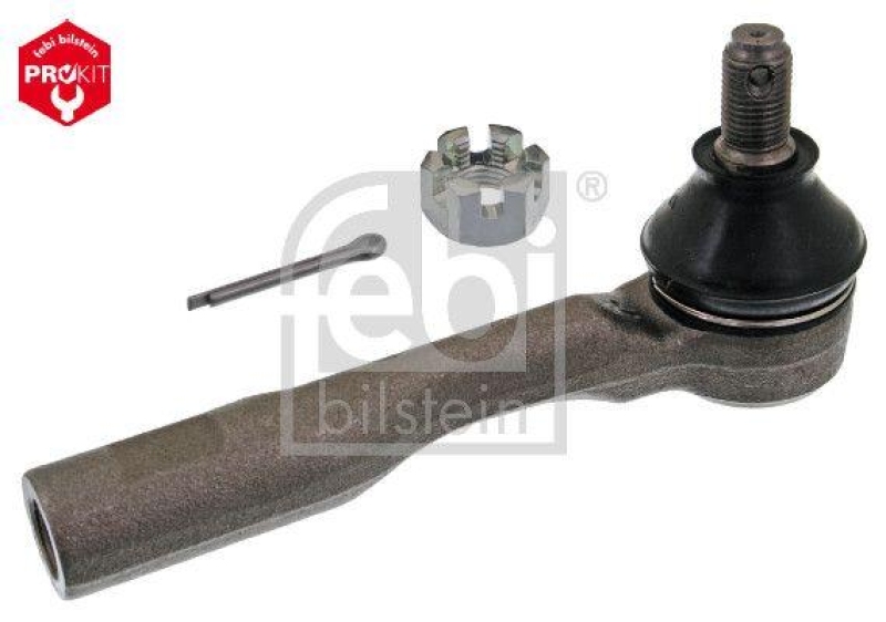 FEBI BILSTEIN 43151 Spurstangenendst&uuml;ck mit Kronenmutter und Splint f&uuml;r TOYOTA