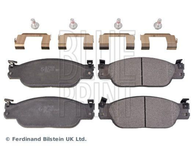 BLUE PRINT ADJ134238 Bremsbelagsatz mit Befestigungsmaterial f&uuml;r Jaguar