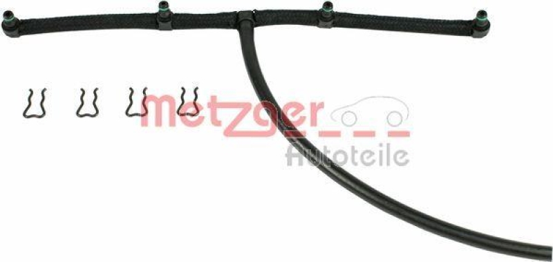 METZGER 0840021 Schlauch, Leckkraftstoff f&uuml;r OPEL/SAAB/VAUXHALL