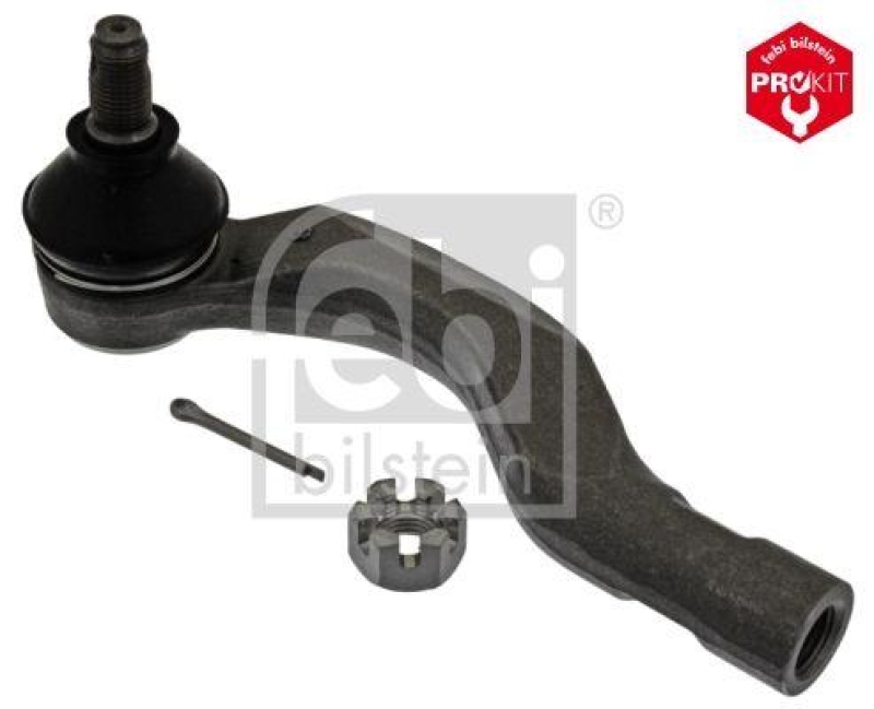 FEBI BILSTEIN 43152 Spurstangenendst&uuml;ck mit Kronenmutter und Splint f&uuml;r TOYOTA